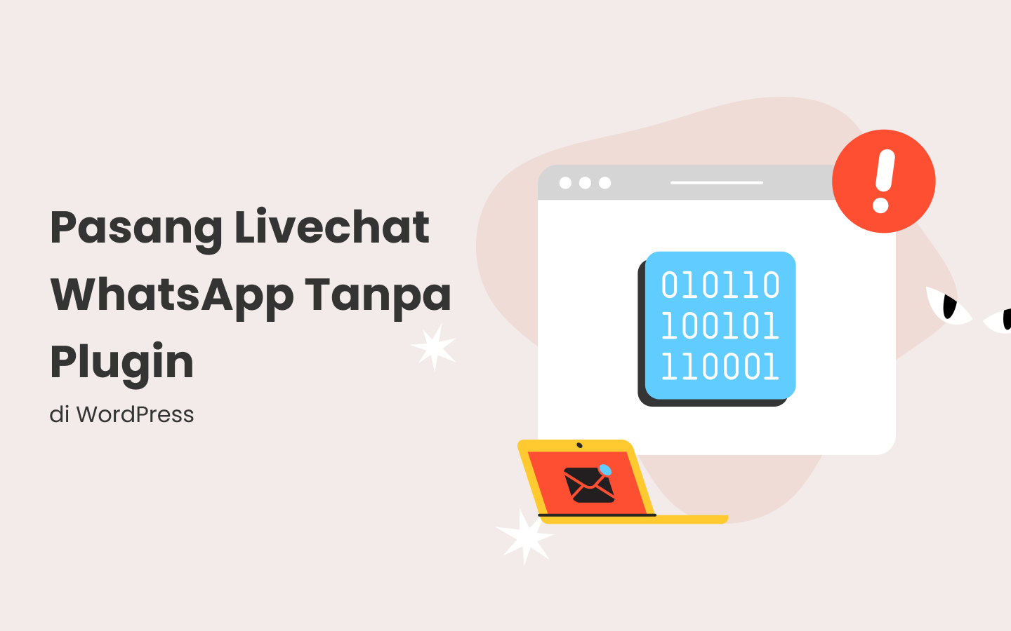 Pasang Livechat WhatsApp Tanpa Plugin di WordPress