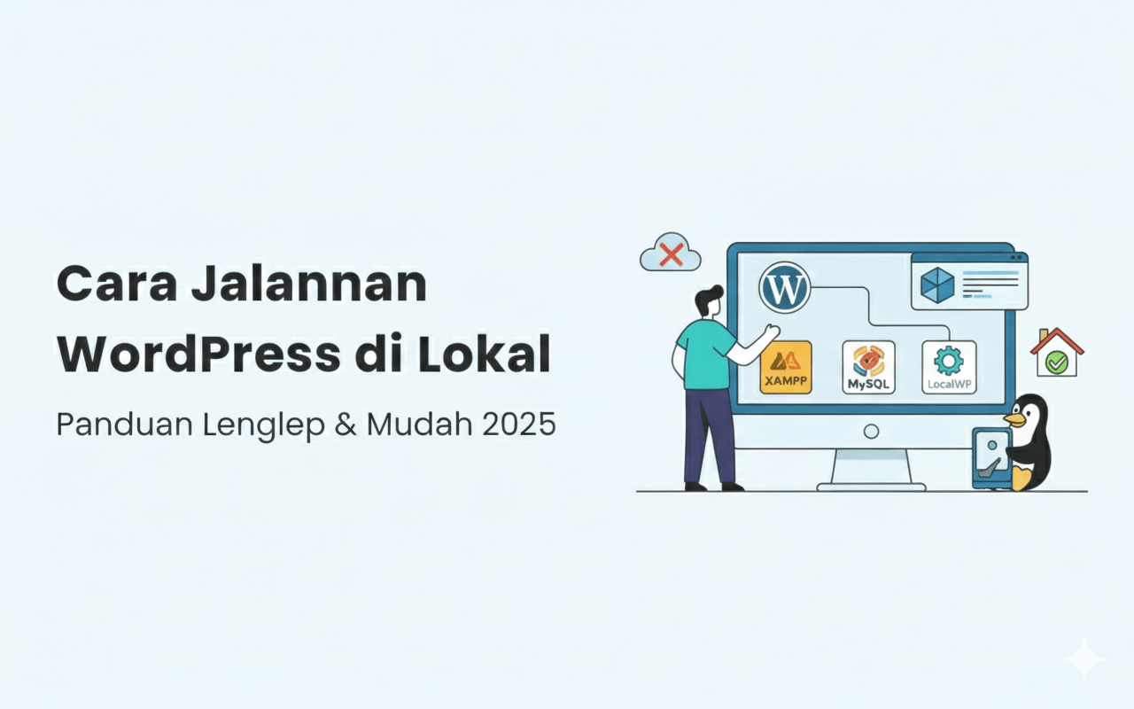 jalankan wordpress di lokal