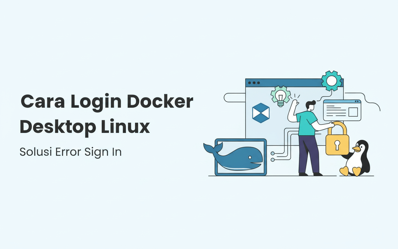 Cara Login Docker Desktop Linux